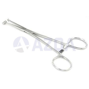 Pinzas de acero inoxidable de 6.25 pulgadas para colocación de joyería corporal y perforaciones profesionales. - Product Image 6