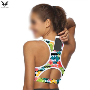 Soutien-gorge de sport pour femmes avec poche arrière, idéal pour la course, le yoga et le fitness, de la meilleure qualité, dernier style, respirant, en sublimation, couleur unie - Product Image 6
