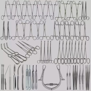 Ensemble d'instruments de chirurgie thyroïdienne Jamso Industries, 73 pièces, kit d'instruments chirurgicaux thyroïdiens en acier inoxydable - Product Image 3