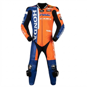 ชุดแข่งรถสำหรับผู้ชาย Zonda Professional Track Racing Suit/Traje ตัดเย็บตามสั่ง ทำจากหนังวัว/หนังจิงโจ้ พร้อมการป้องกันระดับ 2 - Product Image 1