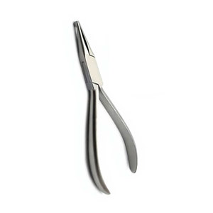 Pince orthodontique Howe droite manuelle 14 cm pour maintien, placement et retrait de fils d'arc, en acier inoxydable, certifiée CE - Product Image 3