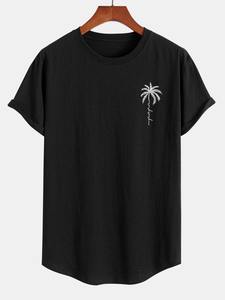 Chemises amples pour hommes grandes tailles en tissu sergé avec col rabattu - Product Image 2