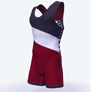 OEM Service <b>Singlets</b> Sublimated Custom Print <b>Wrestling</b> Uniforms for Modern Team Identity Solutions - Product Image 3
