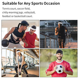 Bandeau de sport personnalisé avec logo – Bandeau athlétique respirant et à séchage rapide pour hommes et femmes - Product Image 4