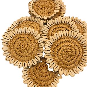 Pas cher En Gros La Main Tissé Coquillages Franges Verres - Product Image 1