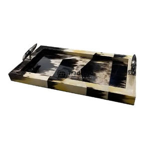 Bandeja de Cuerno Moderna Hecha a Mano de Lujo, Adorno Decorativo Elegante y Móvil de Tradebyd - Product Image 6