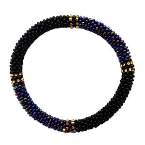 Bracelets de mode religieux unisexes faits à la main belle conception perles de verre perles pour anniversaire vente en gros de bijoux de mode perlés - Product Image 1