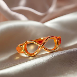 Anillo Clásico Unisex Chapado en Oro de 18K de Ramavati Gems, Joyería de Latón Antideslustre, Resistente al Agua, con Incrustaciones, Varios Estilos - Product Image 1