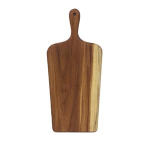 Nouvelle arrivée : Planche à découper en bois d'acacia indien faite à la main, pour cuisine et restaurant, taille, forme et couleur personnalisables - Product Image 6