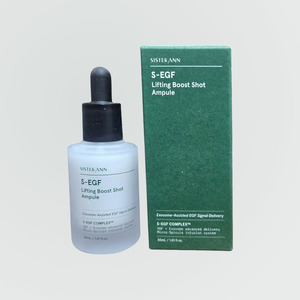 เซรั่มบำรุงผิวหน้าสูตรเกาหลี Siseuteoaen S-EGF Lifting Boost Shot Ampoule 30 มล. 1 ชิ้น เซรั่มหน้ากระจ่างใส เซรั่มบำรุงผิวหน้าชุ่มชื้น - Product Image 5