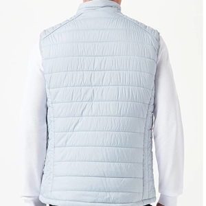 Chaleco de Plumón Acolchado para Hombre, Diseño Brillante y Grueso, con Logotipo Personalizado, Servicio OEM - Product Image 6
