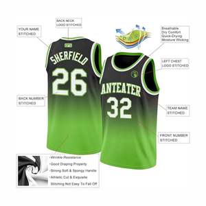 Uniformes Deportivos Personalizados de Baloncesto, Sublimados, Casuales, de Alta Calidad, Poliéster Transpirable de Secado Rápido, para Entrenamiento - Product Image 6