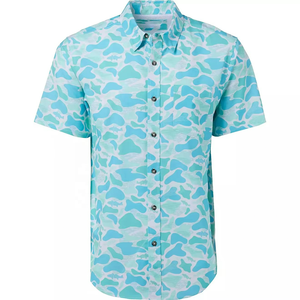 Camisas Hawaianas de Verano Personalizadas para Hombre, Camisetas de Manga Corta con Estampado Playero de Secado Rápido - Product Image 5