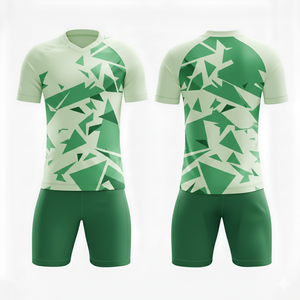 Ensemble de maillots de football personnalisés avec logo par sublimation, uniformes d'entraînement à séchage rapide, kit d'équipe de club, rétro futbol, découpe 100 % automatisée - Product Image 3