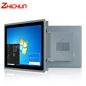 15 inch 1024x768 đúng phẳng công nghiệp không thấm nước Màn hình cảm ứng LCD Monitor Panel PC - Product Image 1