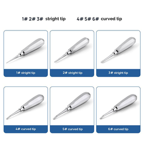Kit Profesional de Elevadores Dentales para Extracción de Raíces, Instrumentos Rectos y Curvos para Extracción de Dientes, Instrumentos a Precio Económico - Product Image 5