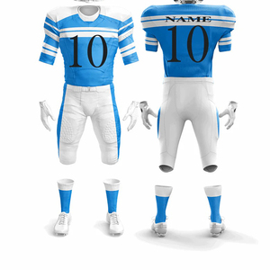 Vente Flash : Uniforme de Football Américain Respirant en Spandex/Polyester, Séchage Rapide, Faible MOQ, Logo Personnalisé par Sublimation, pour Hommes, Pakistan - Product Image 5