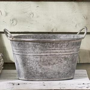 Jardinière galvanisée polyvalente pour fleurs, herbes, légumes, plantes succulentes, arbustes, plantes décoratives, aménagement paysager de jardin, balcon - Product Image 4