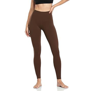 Ensemble de leggings de yoga pour femmes en coton biologique 100% de haute qualité, style de vêtements de sport durables et sains - Product Image 2