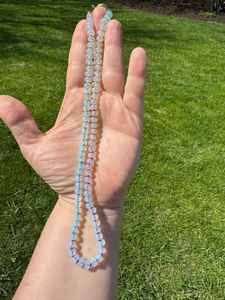 Collier personnalisable en résine marron sucre style bohème avec maillons épais, modèle Angel Jewelry pour mariages et anniversaires - Product Image 2