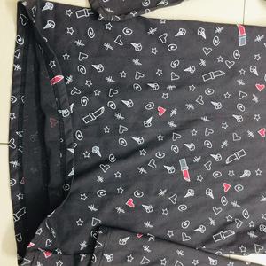 Camiseta de Jersey de gran tamaño para mujer de calidad de lujo, camiseta de manga larga con cuello redondo y estampado completo, estilo informal, 100% algodón, logotipo personalizado de talla grande - Product Image 5