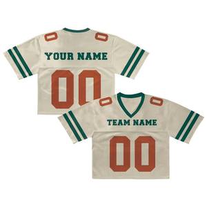 Maillot de football court pour femme, personnalisé par sublimation, respirant, épais, à manches courtes, pour fans de sport - Product Image 3