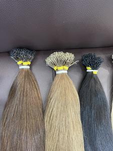 Meilleure vente 100% Remy Cheveux Humains Nano Anneau Extensions de Cheveux Cuticules Alignés Nano Pointe Extensions - Product Image 3