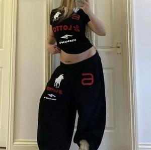 Pantalones Deportivos Casuales Unisex de Invierno 2026, Estampados, 100% Algodón Oxford, con Cordón Ajustable en la Cintura, Estilo Urbano, Holgados - Product Image 4