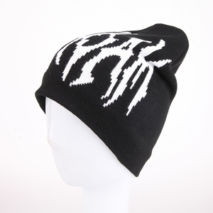 Custom Adjustable Ribbed Knit Beanie Winter <b>Cap</b> Soft Warm Slouchy <b>Hat</b> 100% Polyester Wholesale OEM Manufacturer Custom Logo - Product Image 2