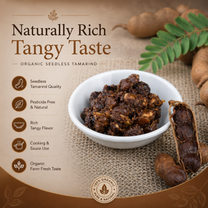 Organic Seedless Tamarind Imli | Pesticide Free Premium Cooking Ingredient | Export Grade Fresh Long <b>Shelf</b> Life <b>Box</b> Ready Pack - Product Image 6
