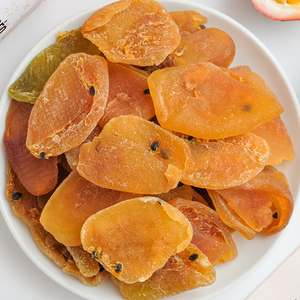 Soft Dried Passion Fruit Sliced <b>Sweet</b> Fruit Snack 100% Natural Healthy Treats 0.5kg Vietnam Vacuum Pack GMO-Free 12-Month Shelf - Product Image 1