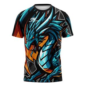 Conjunto de Rashguard de Manga Corta para MMA y Muay Thai, Diseño Sublimado Personalizado al por Mayor, Transpirable, Elástico, de Fibra de Poliéster, Ropa de Artes Marciales - Product Image 2