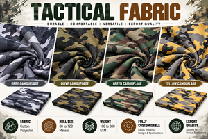 Tissus de camouflage tactique haut de gamme, textiles imprimés motif woodland durables, entièrement personnalisables, fabricant pour commandes en gros conformes ISO - Product Image 6