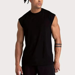 Chaleco deportivo de verano para hombre, camiseta sin mangas transpirable y holgada para entrenamiento, chaleco de secado rápido para hombre, ropa deportiva - Product Image 1