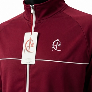 Veste de sport athlétique pour homme, tissu respirant, construction légère, fermeture éclair intégrale, mouvements flexibles, confort sportif - Product Image 5