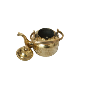 กาต้มน้ำทองเหลืองทำมือ ดีไซน์ย้อนยุค ทนทาน สำหรับเสิร์ฟ ราคาขายส่งจากโรงงานโดยตรง รอมฎอน - Product Image 4