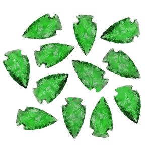 Punta de flecha de obsidiana verde Natural alta, piedra Natural, piedras preciosas, Ágata curativa, puntas de flecha de cristal, Reiki, punta de flecha curativa, mayorista - Product Image 6