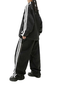 Nouvel ensemble de survêtement coupe-vent de haute qualité pour homme/femme, pantalon et veste de sport, logo personnalisé - Product Image 2