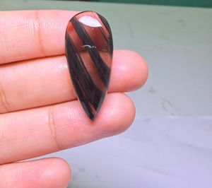 Pierres précieuses en quartz obsidienne dentelle de minuit de haute qualité, en vrac, prix de gros pour la fabrication de bijoux, pierre de cristal naturelle faite à la main - Product Image 1