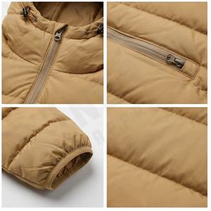 Nuevo diseño, venta al por mayor, chaqueta con soporte de alta calidad para hombre, estilo de moda, chaqueta acolchada para hombre con etiqueta privada, moda personalizada para hombre - Product Image 4