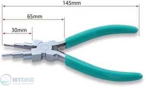 INSTRUMENTS CHIRURGICAUX INTENSES – Pince à bijoux 6-en-1 en acier inoxydable pour la fabrication de bracelets - Product Image 2