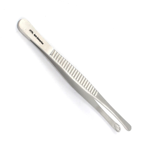 Fórceps de tejido ruso de acero inoxidable, Instrumentos dentales veterinarios de 6 pulgadas, fórceps de tejido ruso Odm de alta calidad - Product Image 1