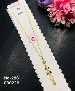 Collar con Colgante Simbólico de Aleación Chapada en Oro Étnico para Uso Diario, Regalos para Bodas y Aniversarios - Product Image 2