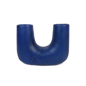 Vase artisanal en résine écologique de forme irrégulière, matériaux de qualité supérieure, taille et couleur personnalisées, décoration d'intérieur, fête des mères - Product Image 2