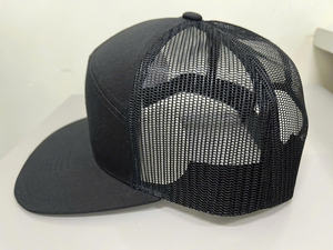 Injae Vina Casquette de camionneur unisexe personnalisée à 7 panneaux Casquette de baseball à dos en maille pour le sport et le streetwear décontracté OEM disponible - Product Image 3