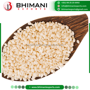 Graines de sésame décortiquées, blanches, naturelles, de qualité supérieure, riches en huile, sans OGM, fraîches, certifiées APEDA, en sacs PP de 25 kg, pour consommation humaine - Product Image 3