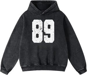 Sweat-shirt pour homme en coton solide, coupe décontractée, avec impression de logo personnalisée, très demandé, esthétique tendance, vente chaude - Product Image 5