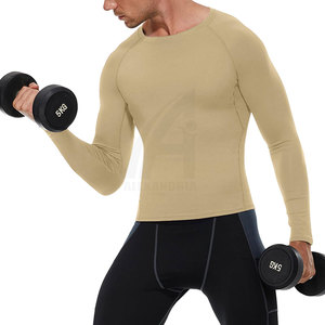 เสื้อยืดออกกำลังกายผู้ชาย แห้งเร็ว ระบายอากาศดี กระชับกล้ามเนื้อ สำหรับเล่นกีฬาและฝึกซ้อม - Product Image 4