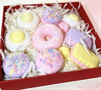 Lot de 10 articles aléatoires en gros : Boîte cadeau promotionnelle anti-stress colorée, mélange amusant de jouets à presser écologiques et moelleux