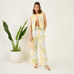 ชุดเซ็ตผ้าทอ Luana พร้อมซับในผ้าฝ้ายเอวธรรมชาติ-ชุดลำลองใส่ได้ทุกวัน - Product Image 2